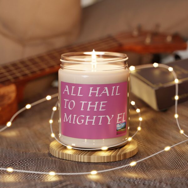 Mighty El scented soy candle - Image 2