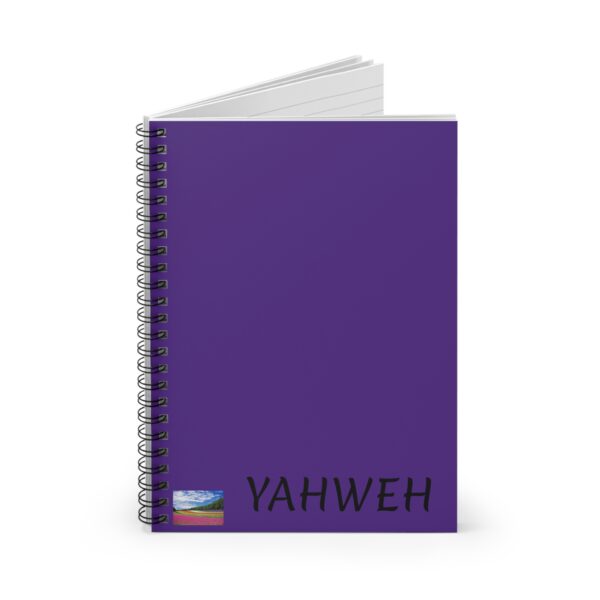 King Dawīd spiral Yahweh notebook - Image 2