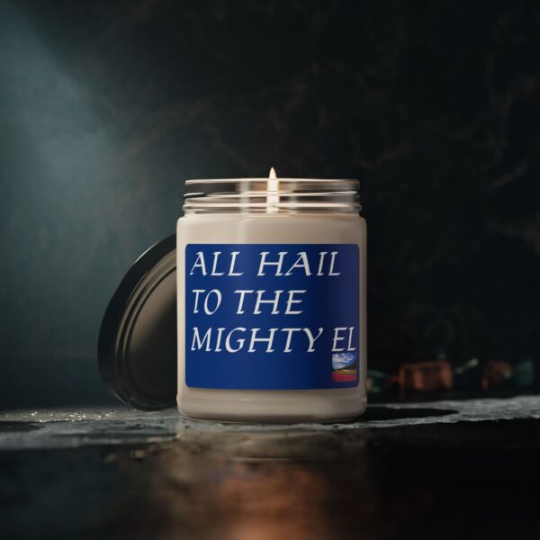 Mighty El scented soy candle - Image 6