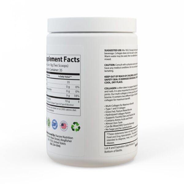 King Dawīd Collagen Peptides Type I & III supplement - Image 4