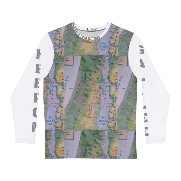 King Dawīd Hebron, Galilee, Shechem long sleeve shirt