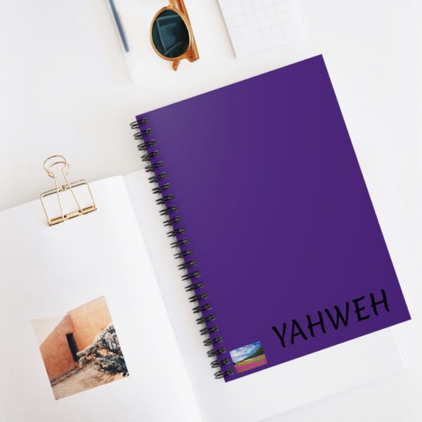 King Dawīd spiral Yahweh notebook