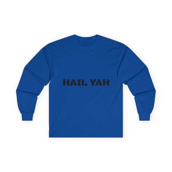 Hail Yah ultra cotton long sleeve tee - Image 2