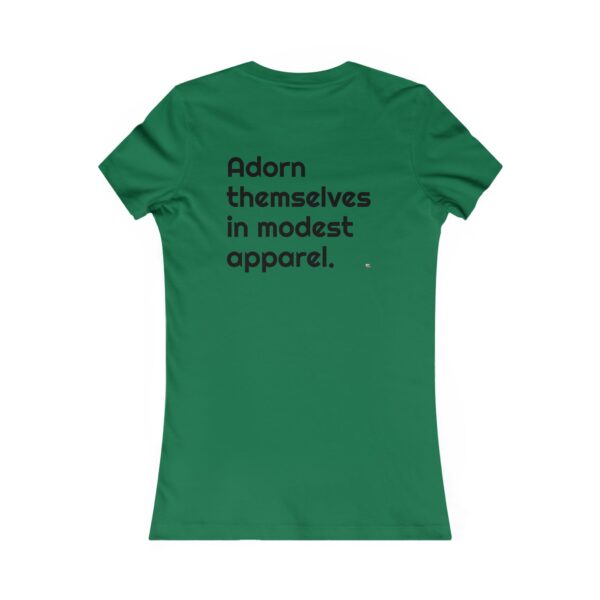 Women's "In like manner..." ringer tee - Image 3