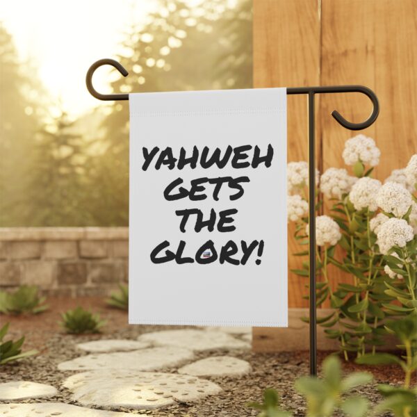 King Dawīd Yahweh gets the glory garden & house banner - Image 2