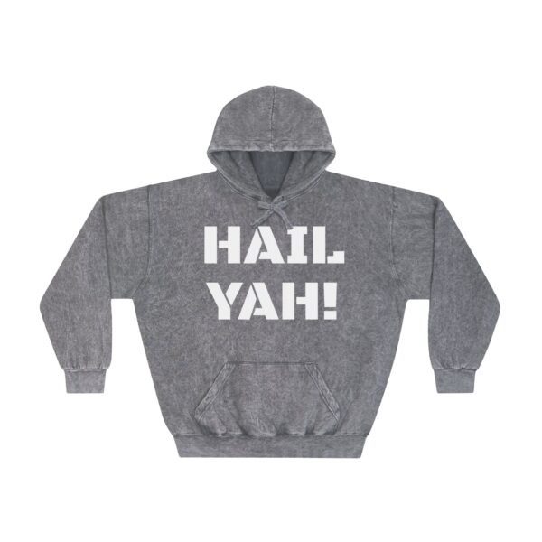 King Dawīd Hail Yah! mineral wash hoodie - Image 3