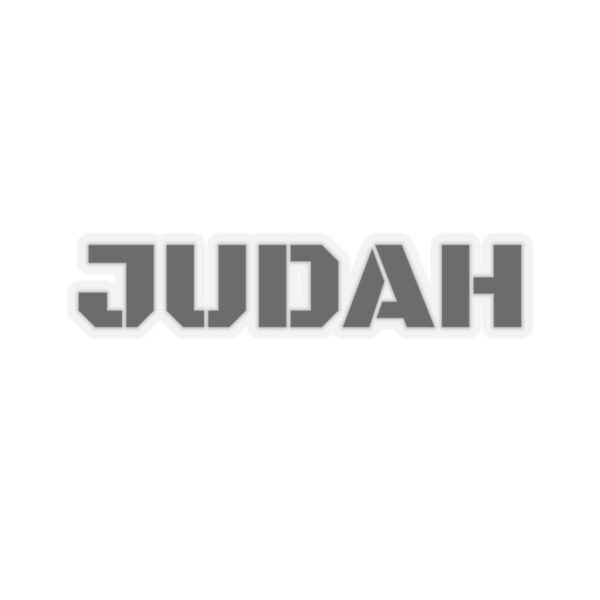 Judah kiss-cut sticker