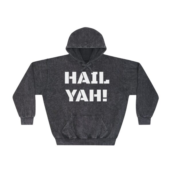 King Dawīd Hail Yah! mineral wash hoodie