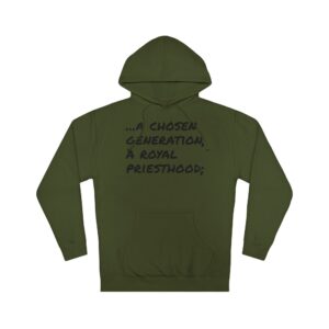 a chosen generation hooded sweatshirt