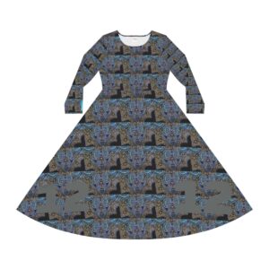 12 Tribes long sleeve dress