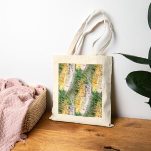 Hill Country of Judah cotton canvas tote bag