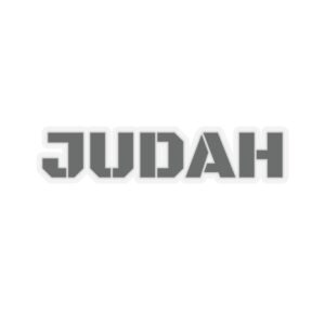 Judah kiss-cut sticker