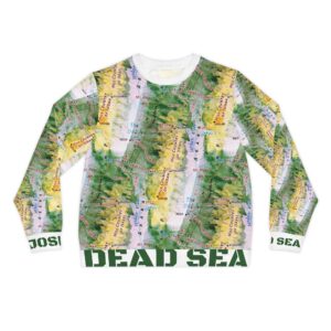 Book of Joshua & The Dead Sea lightweight sweatshirt